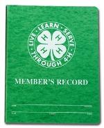 Record Books The completed 4-H record book will be due June 13, 2008 to the Extension office.