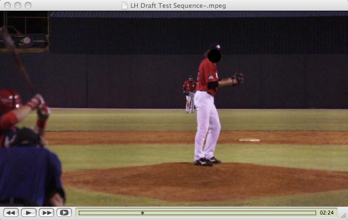 Micro- studies #3, 4, and 5 used the normed standards and the new video- occlusion test (see Figure 4) to test 34 players from three CCBL teams (#3), 30 college players from two cooperating teams