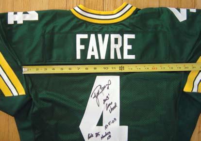 The March, 28, 2008, edition of Sports Collectors Digest featured a story about the large number of fake Brett Favre game-worn jerseys circulating in the sports collectibles hobby.