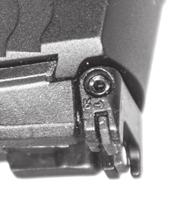 ELEVATION ADJUST ADJUSTING WINDAGE (FIGURE 30) Windage adjustment is made by turning the set screw (1/16 Allen screw) and moving the sight left or right (moving rear sight to the right will move the