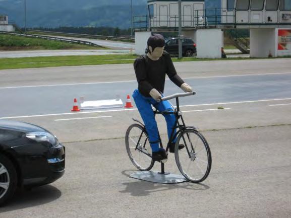 Real Bike and Bicyclist Static Dynamic Optical Representation