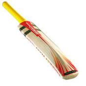 The Bat Usually a wooden bat of weight 2 lb 40z is used. It should be 10.8cm in width and 96.5cm in length including the handle. The Wickets Each wicket is 22.