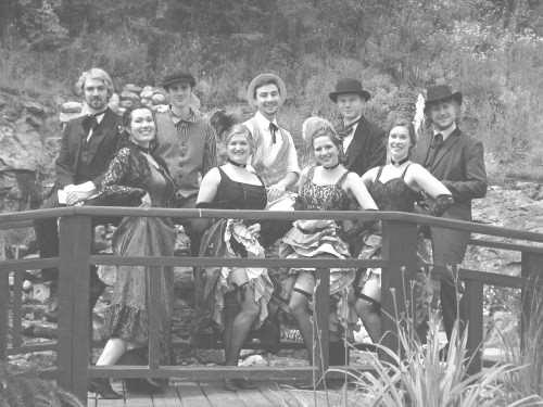 GOLD FEVER FOLLIES CAMPS In 1987, a small group of theater enthusiasts, headed by Ray Furlotte, started a musical review based on Rossland history.
