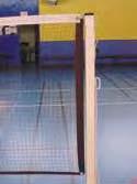 BADMINTON / BASKETBALL BADMINTON SPECIFICATIONS: - Polyamide 19 mm mesh - Dimensions: 6020 mm length x 760 mm height - 39.