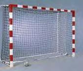 HANDBALL / HOCKEY HANDBALL 100 mm mesh (norm) or 120 mm Single or double, from 2 to 5 mm (norm) Black net The bottom-weighted damper net must have the same mesh and the same color as the goal net