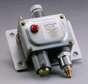 Pressure Monitors Pressure monitors indicate pressure in hosed systems.