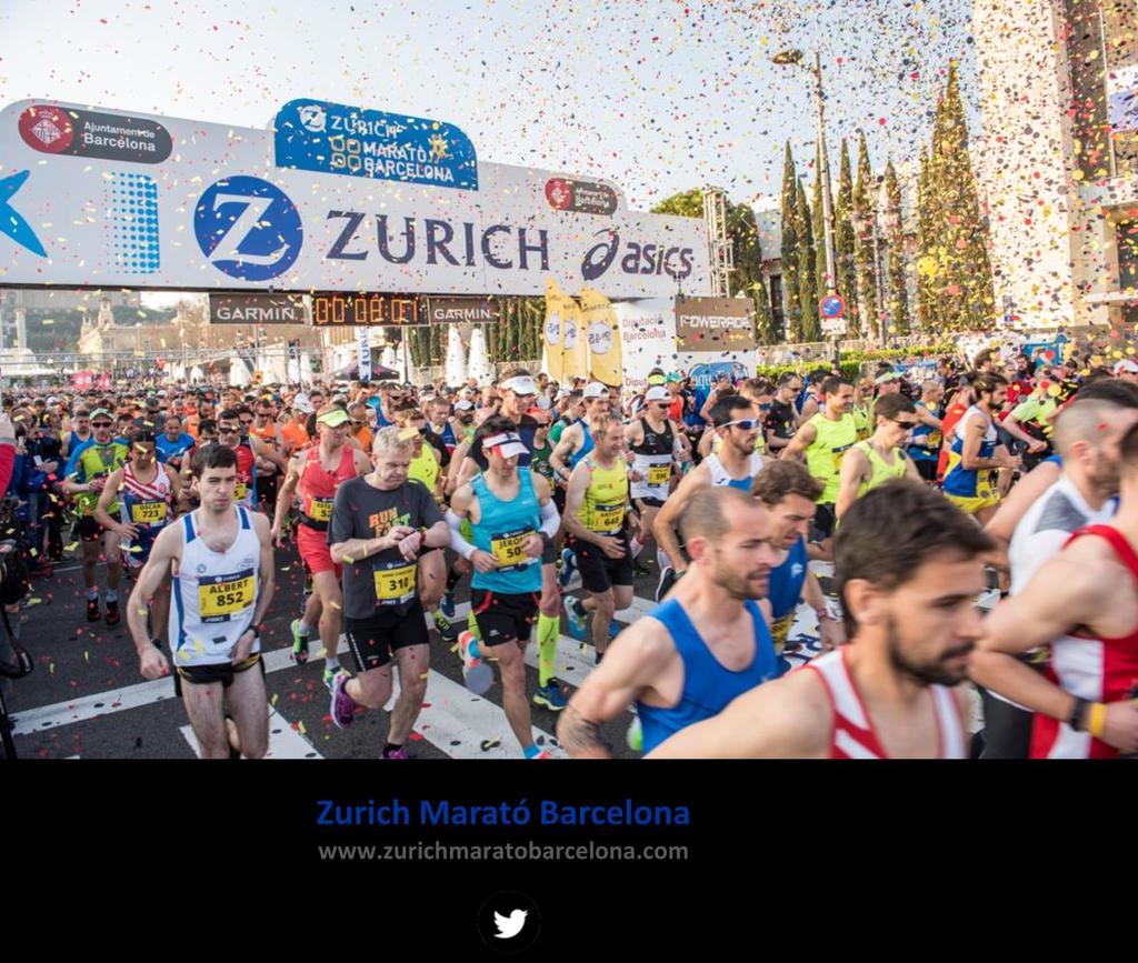 T H E R U N N E R S G U I D E ZURICH MARATÓ BARCELONA ALL YOU NEED TO KNOW ABOUT THE RACE On 11th of March