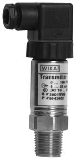 GENERAL PURPOSE Electronic Pressure > General Purpose > S-10 Type S-10 General Purpose Pressure Transmitter Standard features Signal output: Supply voltage: Process connection: 4-20 ma 2-wire 10-30