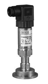3A SANITARY Electronic Pressure > 3A Sanitary > S-10-3A Type S-10-3A Sanitary Pressure Transmitters ELECTRONIC PRESSURE Standard features 3A sanitary pressure transmitter Available with an integral
