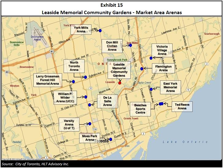 Exhibit 16 Market Area Arena Inventory Summary Facility Ice Surfaces Ownership Summer Ice Availability Leaside Memorial Community Gardens 1 Municipal (AMB) * Beaches Sports Centre 1 Public Private