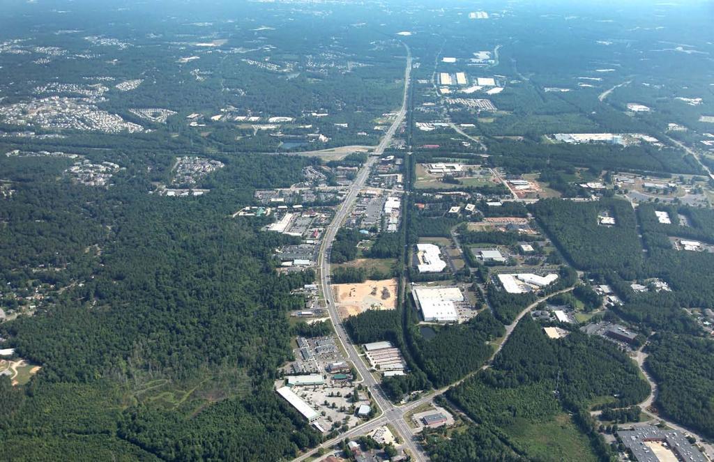 (ADT: 91,000 Cars) NC Hwy 54 (ADT: 36,000 Cars) Lowe s Grove Middle School Research Triangle