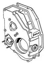Front Cover Gasket FCG-4450 Front cover gasket 195, 240, 330, 336, 1500, 1600, 1700, 1900, 2000, 2210, 2210B, 2500, 2610, 2620, 2820, 3000, 3110, 3220, 3810, 4220, 4300 Repl.