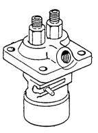 Continued from previous page TV-4200 Taper valve for fuel shutoff 226, 336, (6) 1510, 1600, 1900 Repl. 104200-55321 H-5534 Fuel shutoff handle 336, 1500, 1700, 2000 (7) Repl.