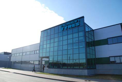 NOKIAN TYRES GOING FORWARD The factories have significant potential for sales growth Nokia, Finland R&D, administration and