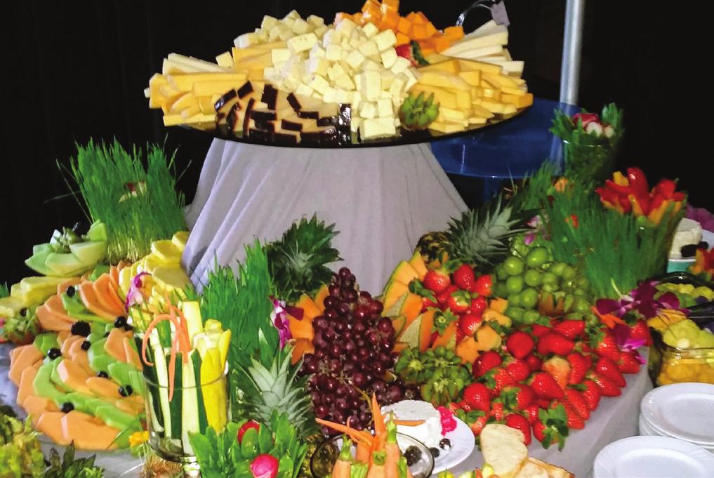 providing catering concession services for the small
