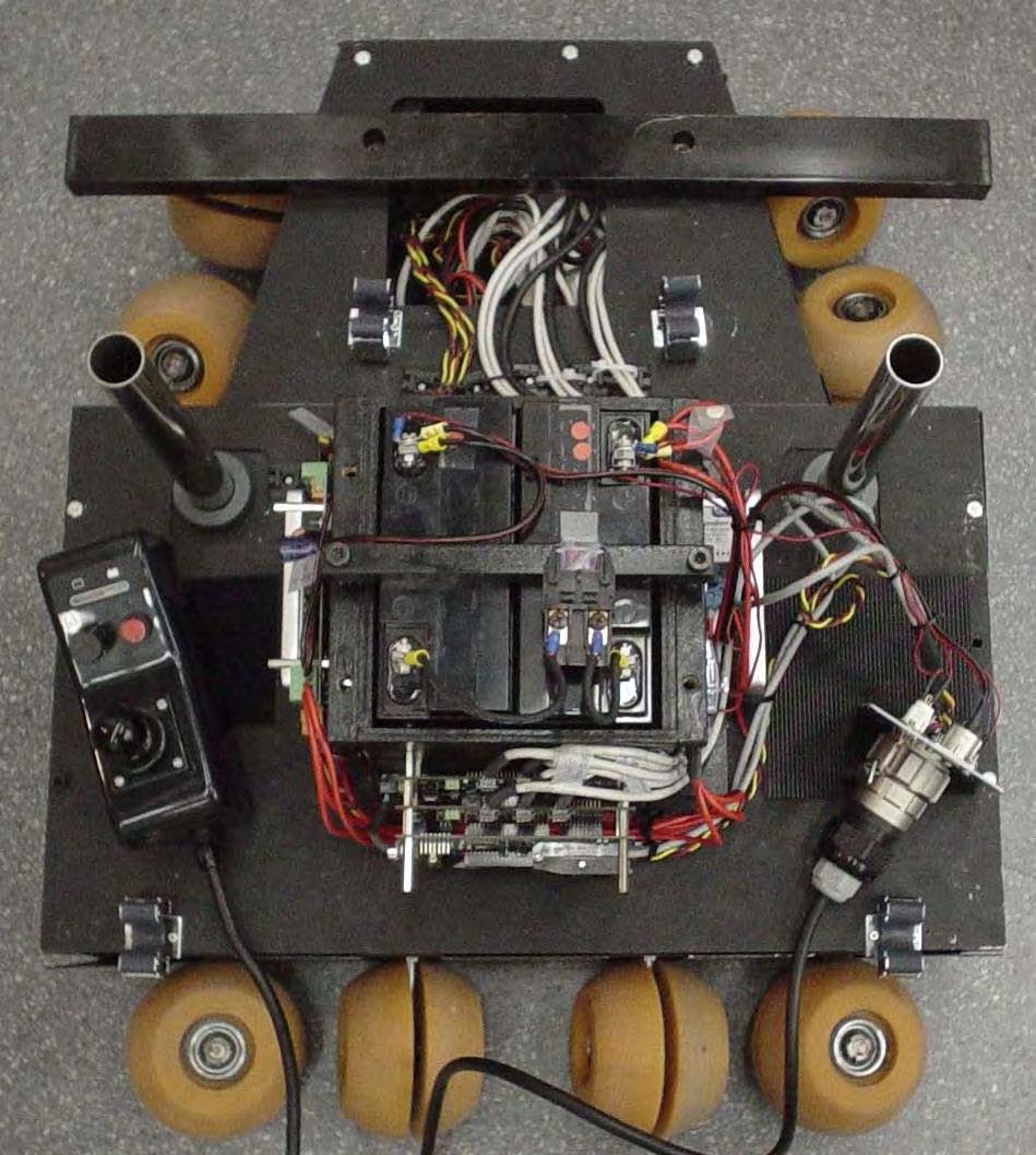 Wheelchair with 3 Omnidirectional