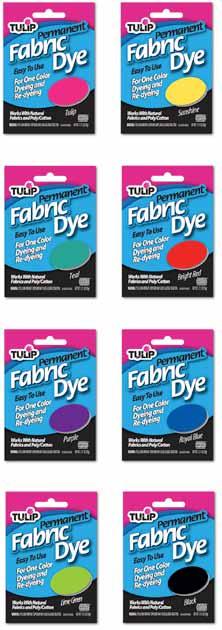 Tulip Permanent Fabric Dye New permanent fabric dye packets Perfect