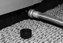 Detail of drain Drain Location: The drain is located in the center of the Durafloor directly under the topside control  This is the