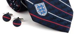 Available either Red or Navy A05 England Cufflinks Ref: FA Acc12 England Cufflinks These