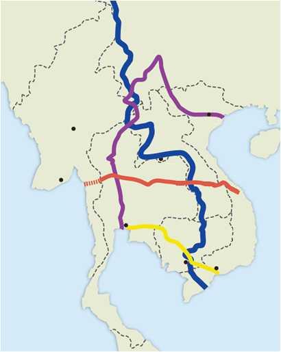 Mekong Region Countries Mekong River South-North Economic Corridor Kingdom of Cambodia
