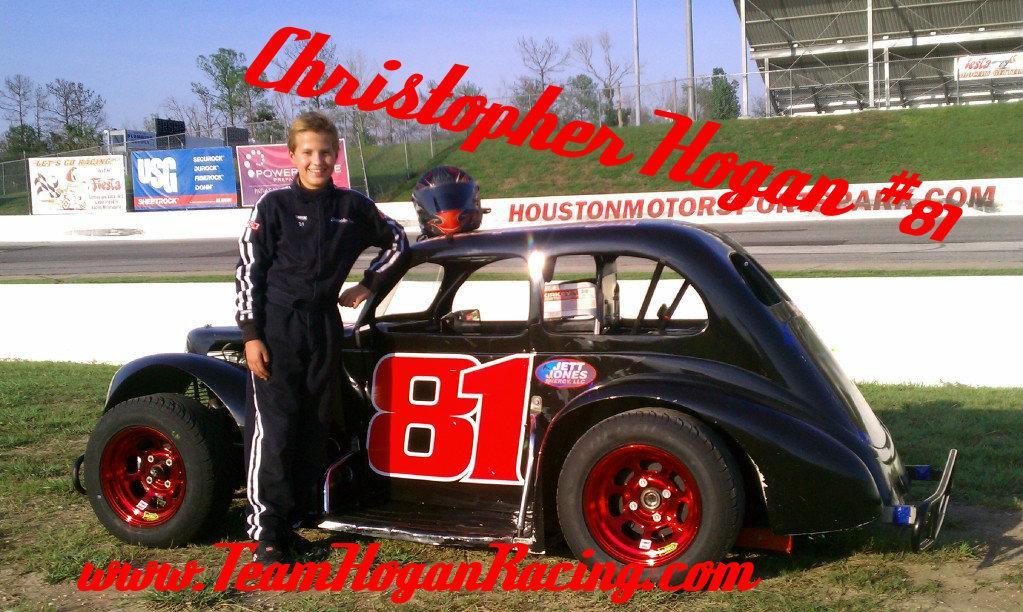 In 2012, Christopher began racing the very powerful Legend car in the US Legend Car series. In his Rookie season Christopher proved that he may be young in age, but old in racing experience.