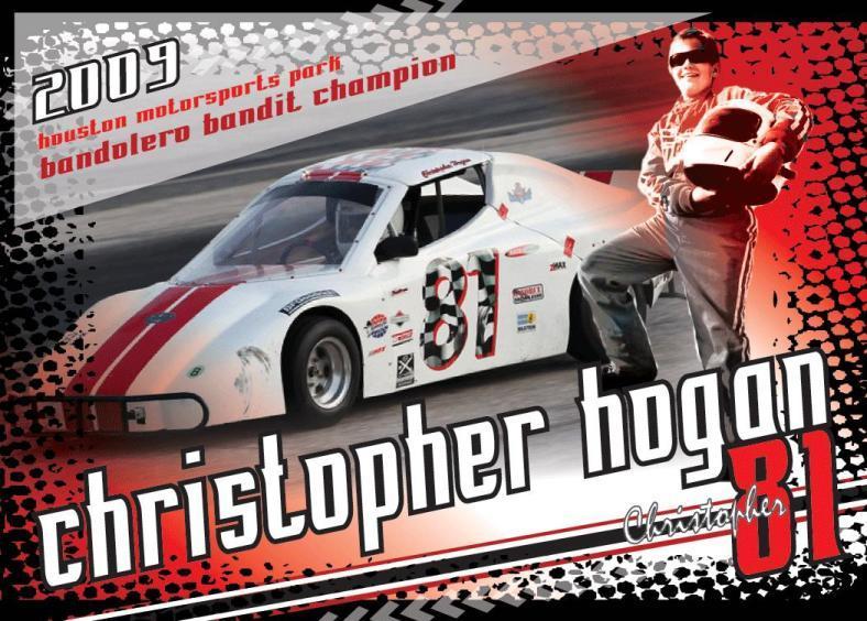 Christopher Hogan Racing Bio In 2004, at the age of five, Christopher began his racing career in the open wheel Quarter Midgets.