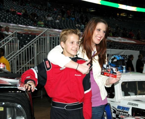 com). Christopher especially enjoys connecting with his fans during intermission at Houston Motorsports Park.