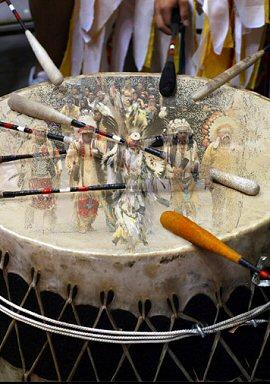 The drum is referred to as the heartbeat of our nation.