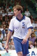 UCLA S VOLLEYBALL HALL OF FAMERS Stein Metzger (5) was a standout setter for the Bruins from 1993-96. During his career, UCLA captured four conference titles and three NCAA crowns (93-95-96).