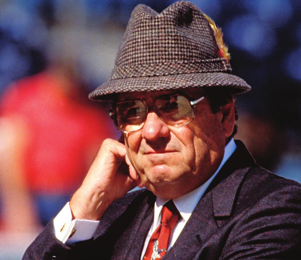 COMM. RELATIONS RANKIN M. SMITH TEAM FOUNDER Team owner and founder Rankin M. Smith passed away from heart complications just hours before the Falcons October 26, 1997 game at Carolina.