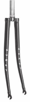 Pugsley We now offer three versions of the Pugsley fork. All are CroMoly steel and allow ample clearance to fit a whopping 4" tire. Two versions are spaced 135mm between the dropouts.