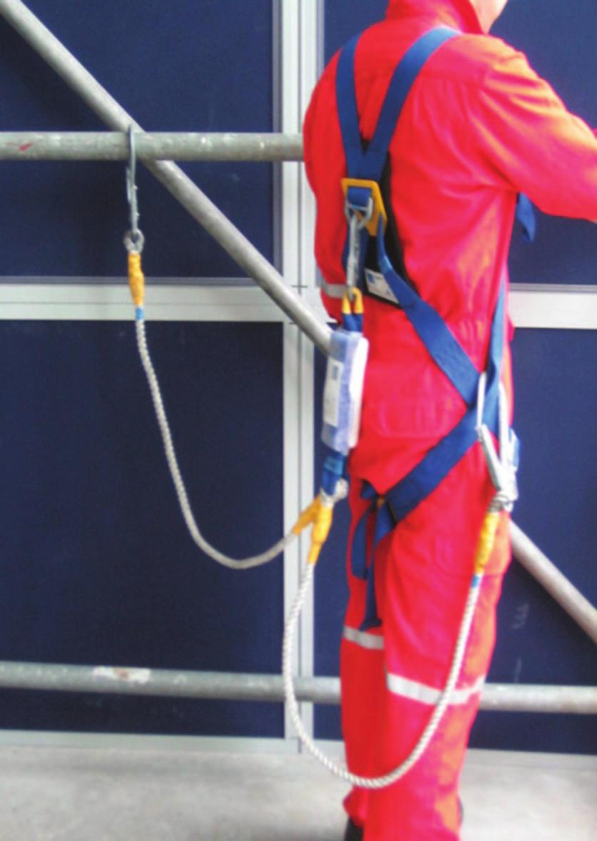 The use of lanyard retainers attached to the FBH is recommended for: safe attachment of unused (or dangling) lanyards to prevent tripping hazards posed to the user during movements;