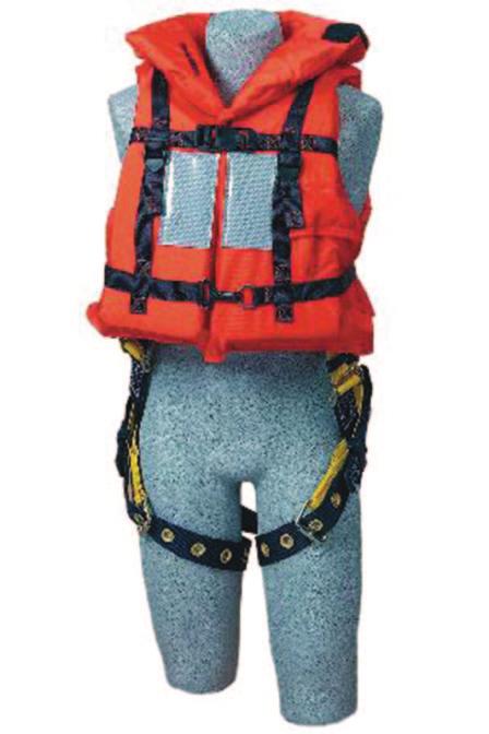 Full Body Harness for Offshore Environments FBHs with in-built life jackets are recommended for offshore environments (e.g., shipyards or docks). 4.1.