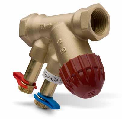 TBV-CM Combined control & balancing valves