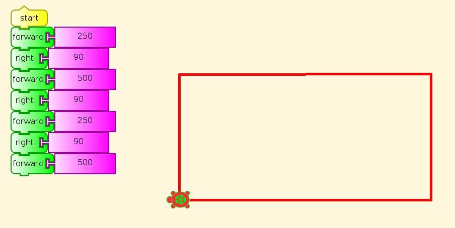 Can you make 3 rectangles, each one inside the other?