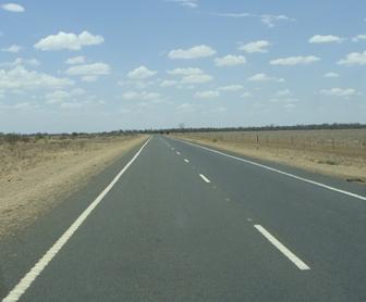 section approximately 85km north of Augathella.