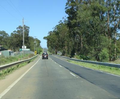 RESULTS Warrego Highway (Ipswich - Toowoomba) The road is a dual lane divided carriageway with grassed median for most of its length. In general, each direction of travel comprises two 3.