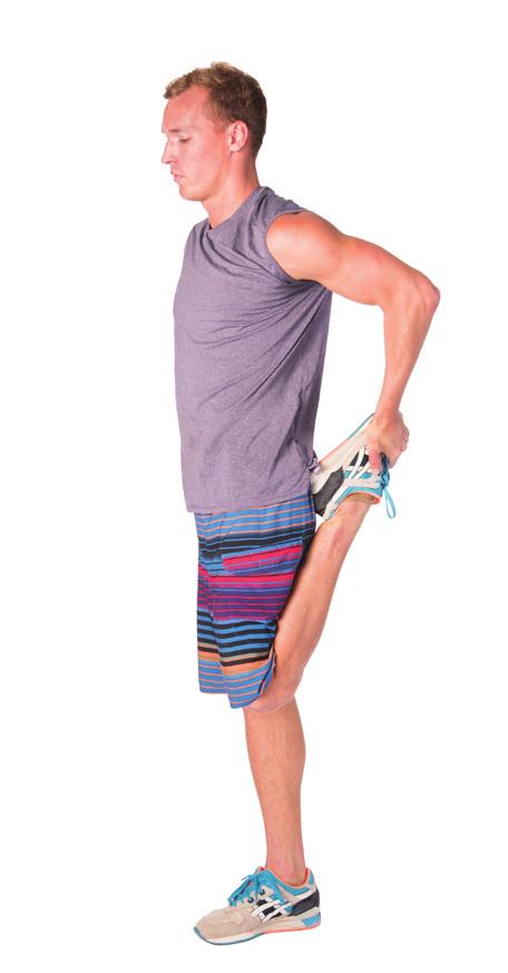 more times. Cool down your body with these five stretches.
