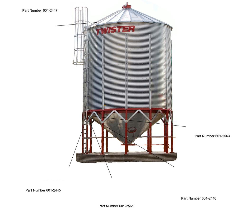 2. SAFETY 2.3. SAFETY DECALS AGI - HOPPER BINS - BOTTOM 14-3 22-8 MODELS DANGER SUFFOCATION HAZARD To prevent serious injury or death: Never enter bin when loading or unloading grain.