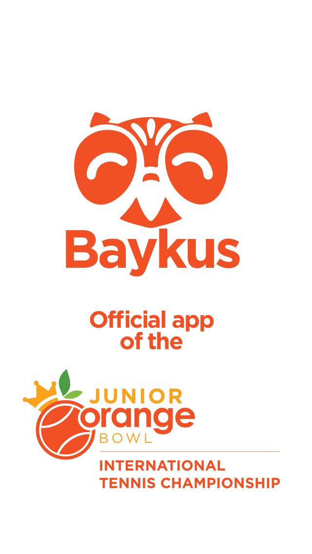 TOURNAMENT COMMUNICATION Stay connected by downloading our free tournament app Baykus for ios and Android: ü ü ü ü Live tournament results and schedules Find training and practice facilities Order
