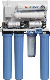 OPERATIONAL SPECIFICATIONS 22 RO Feed water requirements: Operating Pressure: 40-80 psi (2.75-5.5 bar) ph Range: 3-11 Maximum Temperature: 113 F (45 C) Maximum Feed Turbidity: 1.