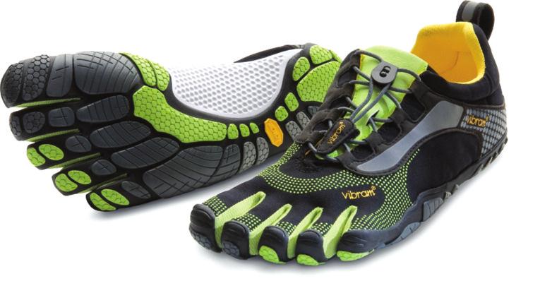 FOOTWEAR AND PODIATRY Continuing motion. The shoe needs more sidewall support to stabilize the foot during the quick lateral, side-to-side movements that are encountered.