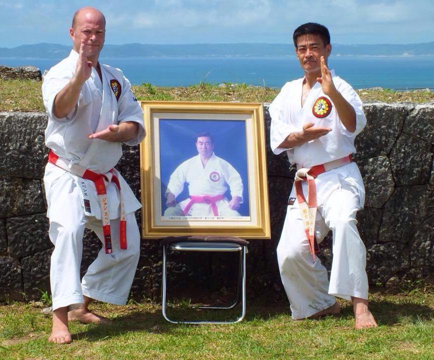 Sensei Spence travels to Okinawa, Japan every year for training at the World Headquarters in Urasoe City.