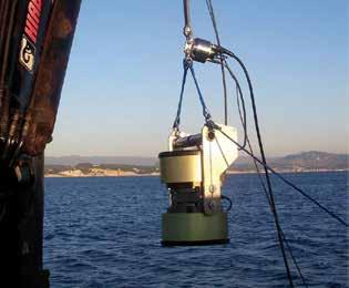 sub-bottom profilers applications Ports and Harbours Where routine imaging of sediment infill is required, ECHOES 10000 is ideal, easily mounted on a small survey launch and providing very high