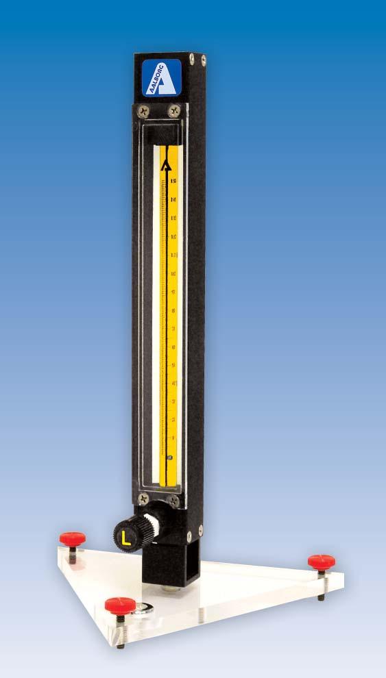 S S STYLE SINGLE TUBE FLOW METERS Model S single-tube flow meters pictured on this page are similar to P meters in design, employing the same interchangeable flow tubes, valves, and accessories.