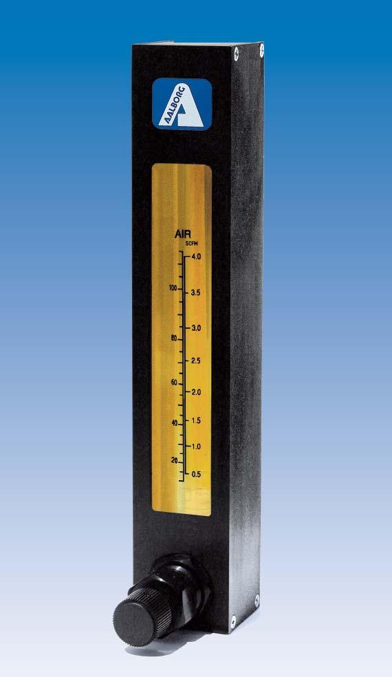 V MEDIUM RANGE PTFE FLOW METERS Incorporating traditional variable area precision glass technology, these rugged PTFE fl ow meters offer accurate and economical solutions to medium fl ow range