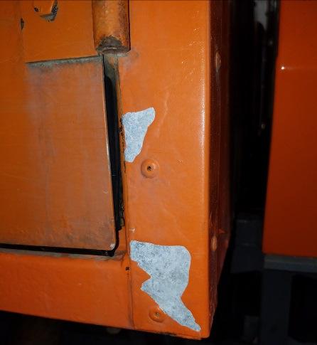 In our application these can really take a beating from tree limbs and weather. 2.) Rust aka corrosion, see below photo.