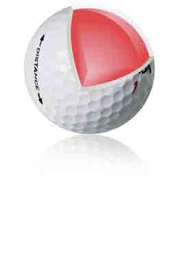 OVERVIEW: This premium Distance golf ball has higher initial velocity, a softer compression compared to the previous model and a