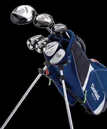 JUNIOR SETS Available Now OVERVIEW: Cleveland Golf's Junior Sets make it easy for youngsters to grow into a game they can enjoy for a lifetime.