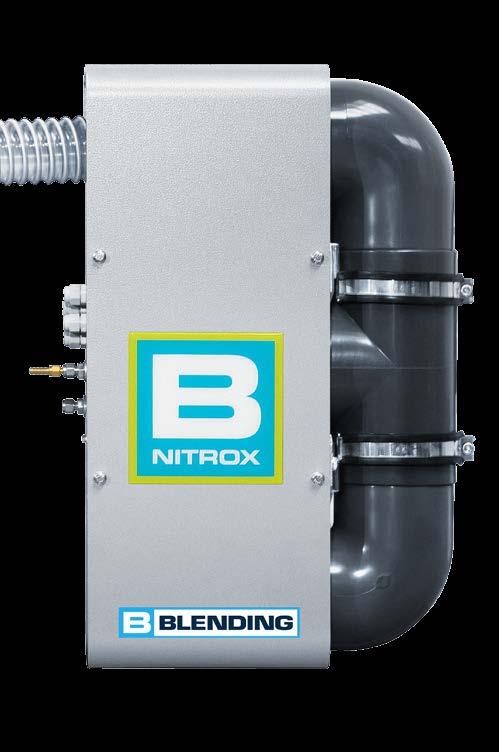 18 B-NITROX SYSTEMS B-NITROX SYSTEMS BAUER KOMPRESSOREN B-BLENDING BLENDING NITROX SAFELY AND SECURELY BAUER B-BLENDING system combines easy operation with TÜV-certified safety.